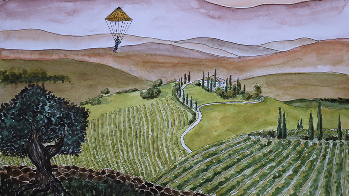 Italia Piedemont wine selection